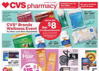 CVS Weekly Ad Oct 03 – Oct 09, 2021