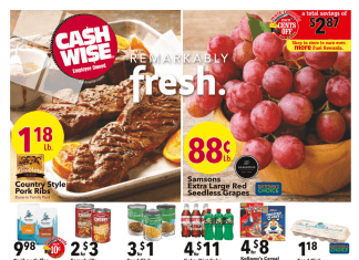 Cash Wise Weekly Ad Sep 22 – Sep 28, 2021