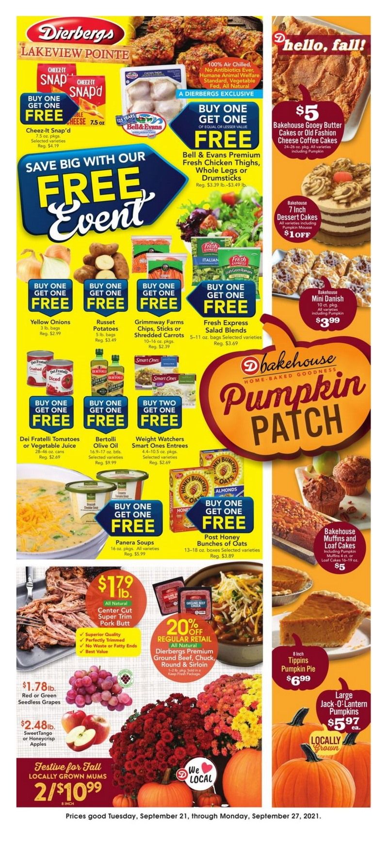 Dierbergs Markets Weekly Sep 21 Sep 27, 2021