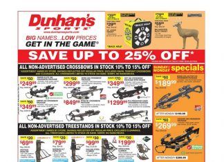 Dunham’s Sports Weekly Ad Sep 11 – Sep 16, 2021