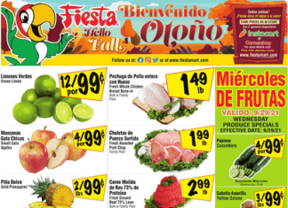 Fiesta Mart Weekly Ad Sep 29 – Oct 05, 2021