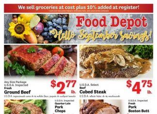 Food Depot Weekly Ad Sep 06 – Sep 12, 2021