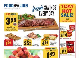 Food Lion Weekly Ad Sep 08 – Sep 14, 2021