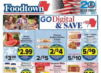 Foodtown Weekly Ad Sep 03 – Sep 09, 2021