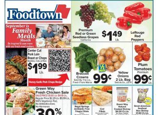 Foodtown Weekly Ad Sep 24 – Sep 30, 2021