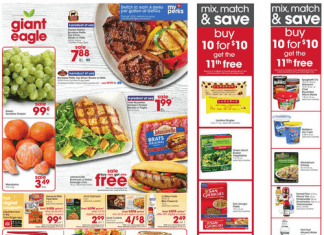 Giant Eagle Weekly Ad Sep 16 – Sep 22, 2021