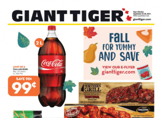 Giant Tiger Weekly Ad Sep 22 – Sep 28, 2021