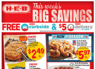 HEB Weekly Ad Sep 29 – Oct 05, 2021
