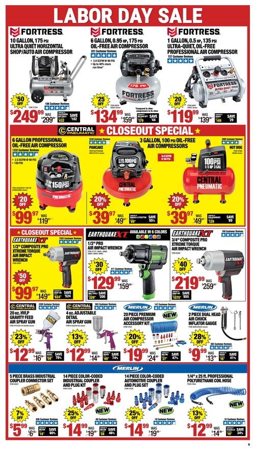Harbor Freight Labor Day Sale Aug 30 Sep 06, 2021