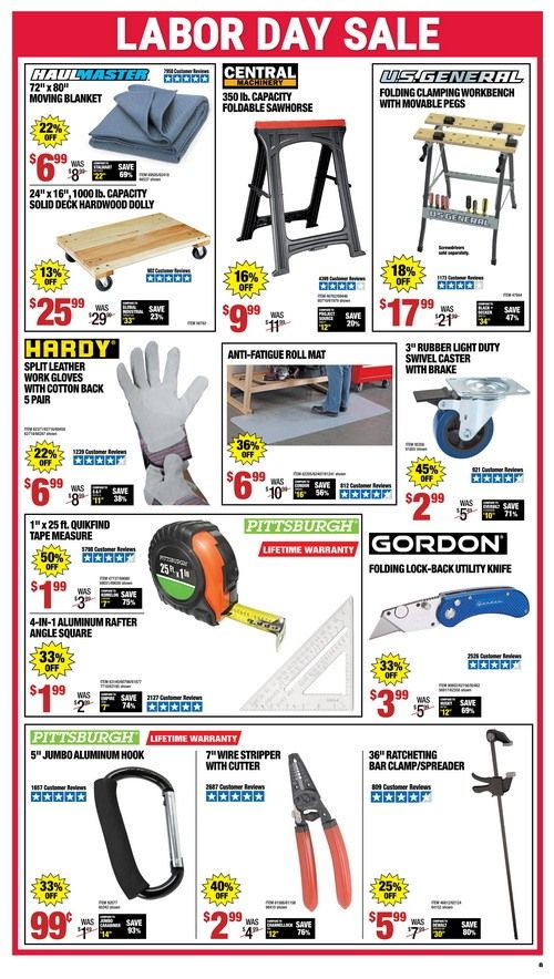 Harbor Freight Labor Day Sale Aug 30 Sep 06, 2021