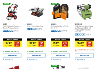 Harbor Freight Instant Savings Now Thru Sep 16, 2021