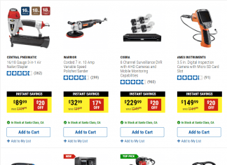 Harbor Freight Instant Savings Now Thru Sep 30, 2021