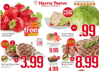 Harris Teeter Weekly Ad Sep 22 – Sep 28, 2021