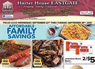 Harter House Weekly Ad Sep 22 – Sep 28, 2021