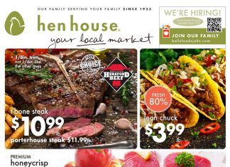 Hen House Weekly Ad Sep 29 – Oct 05, 2021