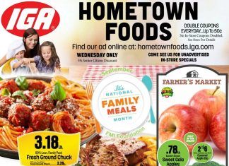 IGA Weekly Ad Sep 15 – Sep 21, 2021