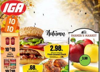 IGA Weekly Ad Sep 29 – Oct 05, 2021
