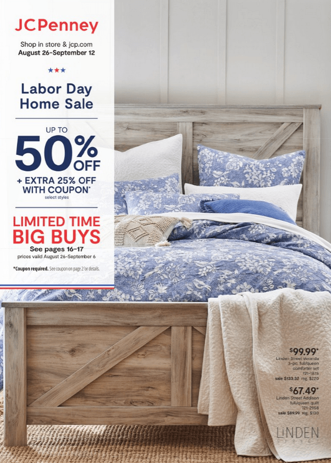 JCPenney Labor Day Ad Jun 07 Jun 13, 2021