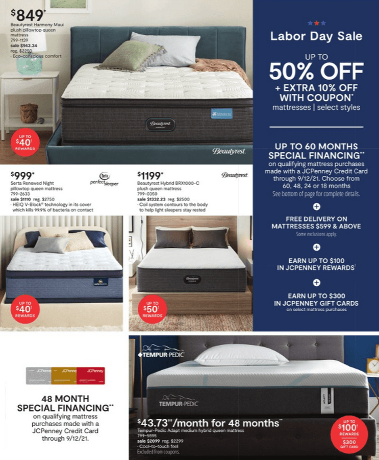 JCPenney Labor Day Ad Jun 07 Jun 13, 2021