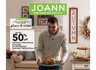 Jo-Ann Weekly Ad Sep 02 – Sep 15, 2021
