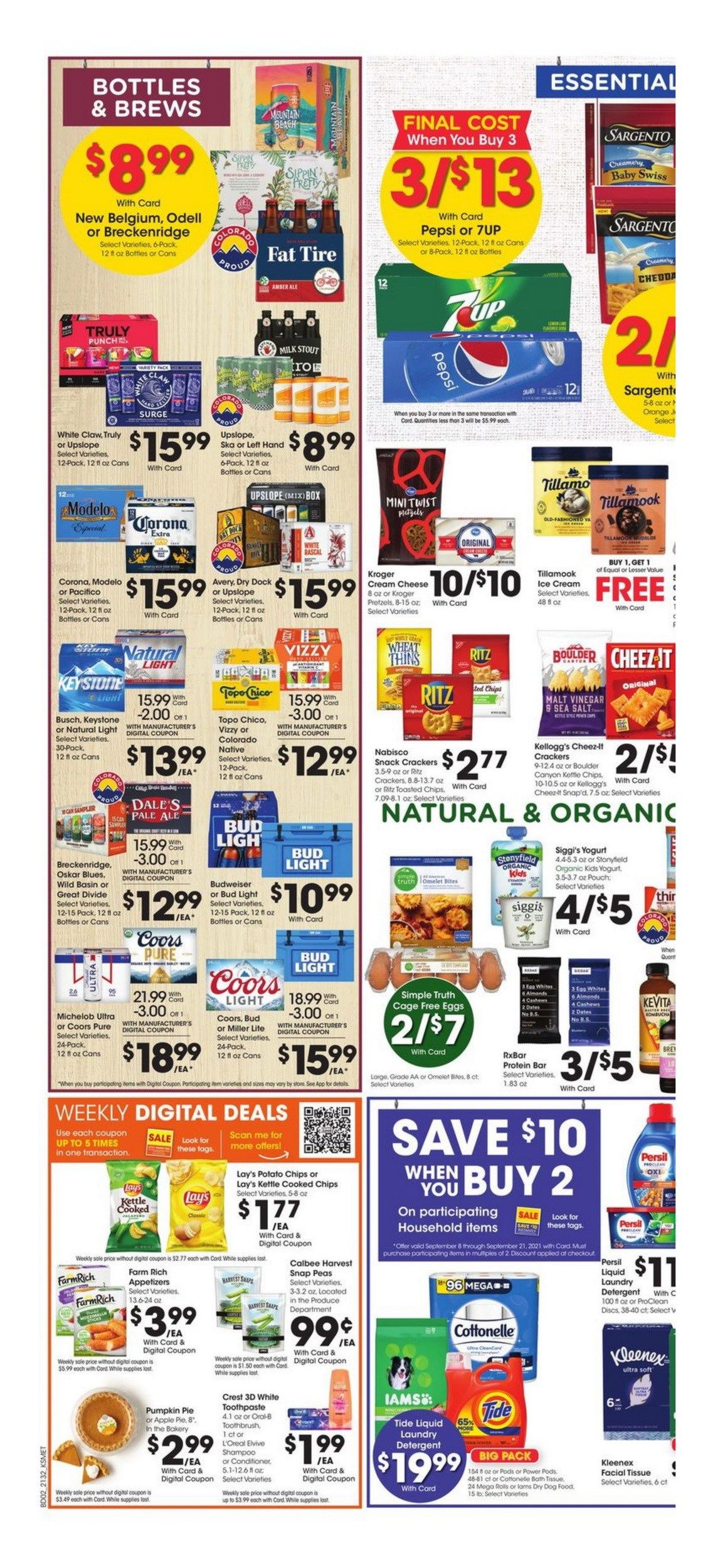 King Soopers Weekly Ad Sep 08 Sep 14, 2021