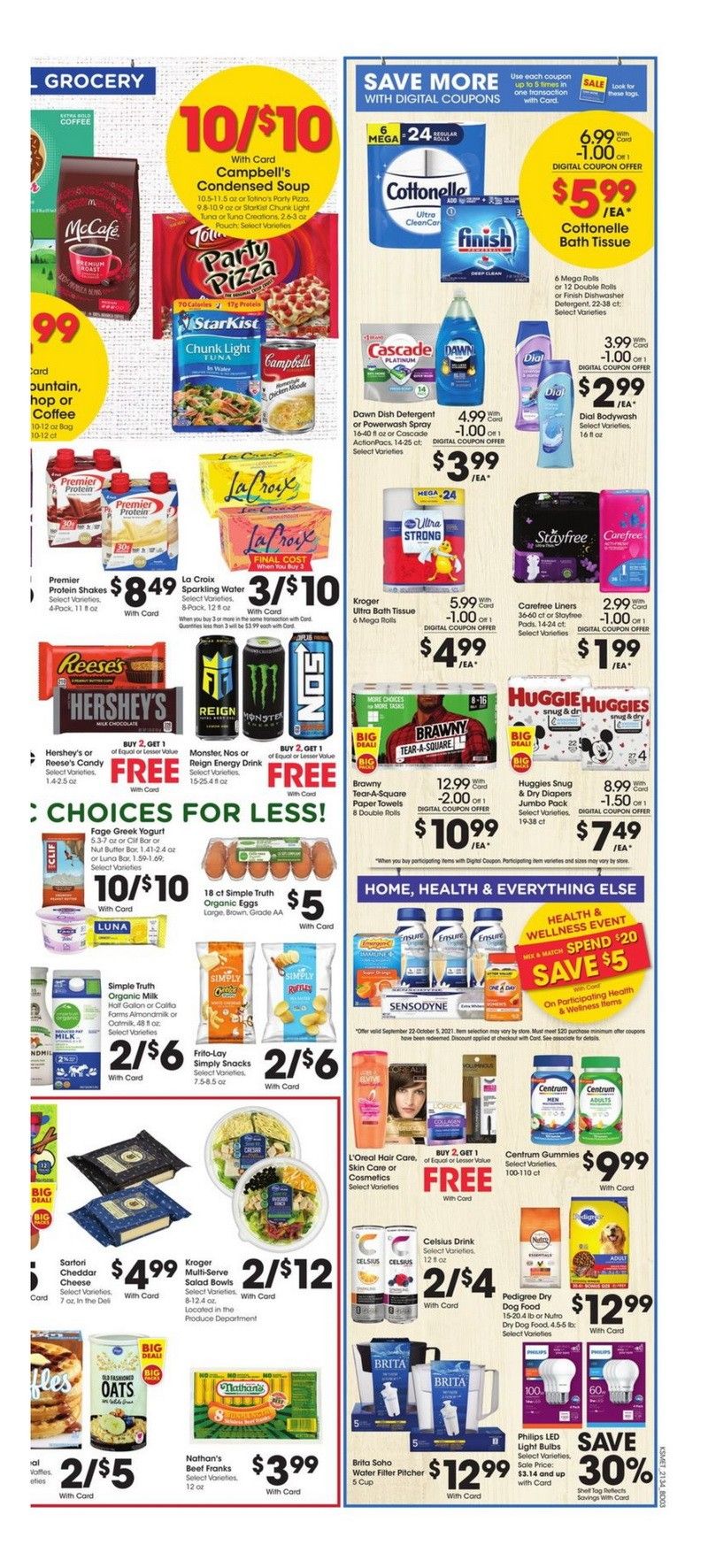 King Soopers Weekly Ad Sep 22 Sep 28, 2021 (Halloween Promotion Included)