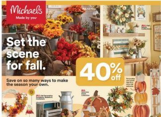 Michaels Weekly Ad Sep 19 – Sep 25, 2021