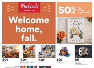 Michaels Weekly Ad Sep 26 – Oct 02, 2021