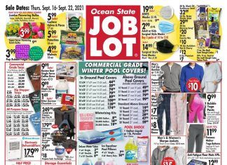 Ocean State Job Lot Weekly Ad Sep 16 – Sep 22, 2021
