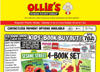 Ollie’s Weekly Ad Sep 16 – Sep 22, 2021