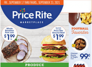 Price Rite Weekly Ad Sep 17 – Sep 23, 2021