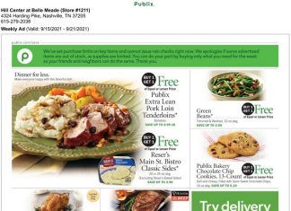 Publix Weekly Ad Sep 15 – Sep 21, 2021