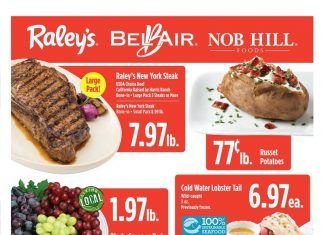 Raley’s Supermarkets Weekly Ad Sep 15 – Sep 21, 2021