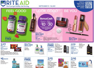 Rite Aid Weekly Ad Sep 12 – Sep 18, 2021