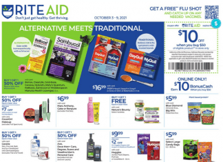Rite Aid Weekly Ad Oct 03 – Oct 09, 2021 (Halloween Promotion Included)