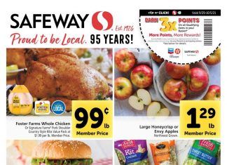 Safeway Weekly Ad Sep 29 – Oct 05, 2021 (Halloween Promotion Included)