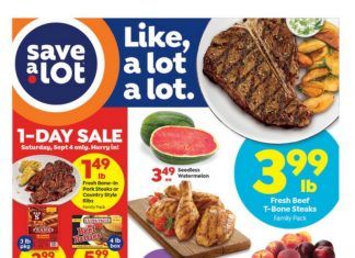 Save A Lot Weekly Ad Sep 01 – Sep 07, 2021