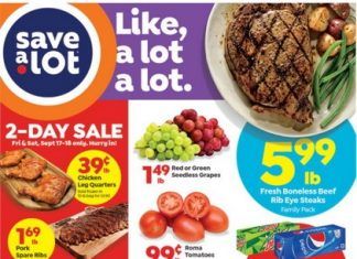 Save A Lot Weekly Ad Sep 15 – Sep 21, 2021