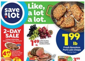 Save A Lot Weekly Ad Sep 29 – Oct 05, 2021