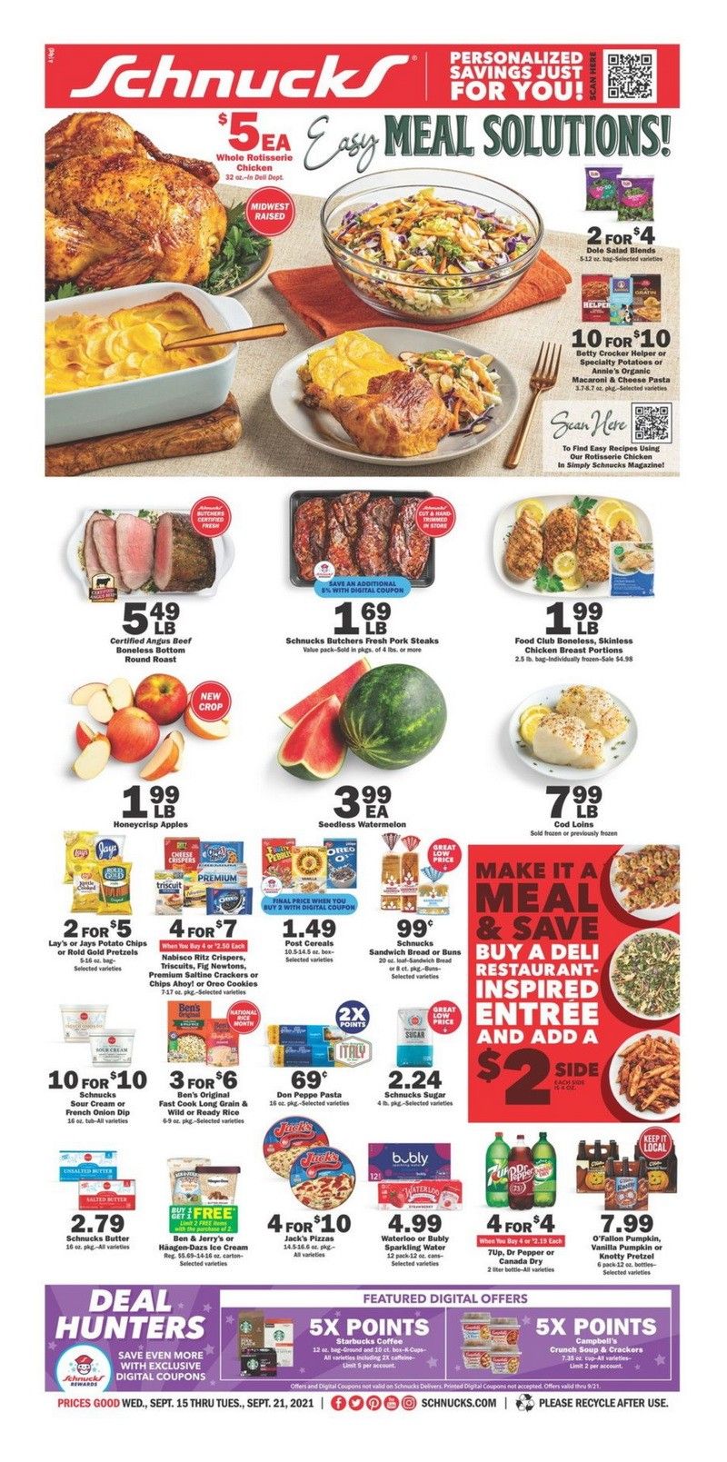 Schnucks Weekly Ad Sep 15 Sep 21, 2021