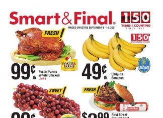 Smart & Final Weekly Ad Sep 08 – Sep 14, 2021