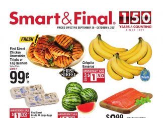 Smart & Final Weekly Ad Sep 29 – Oct 05, 2021