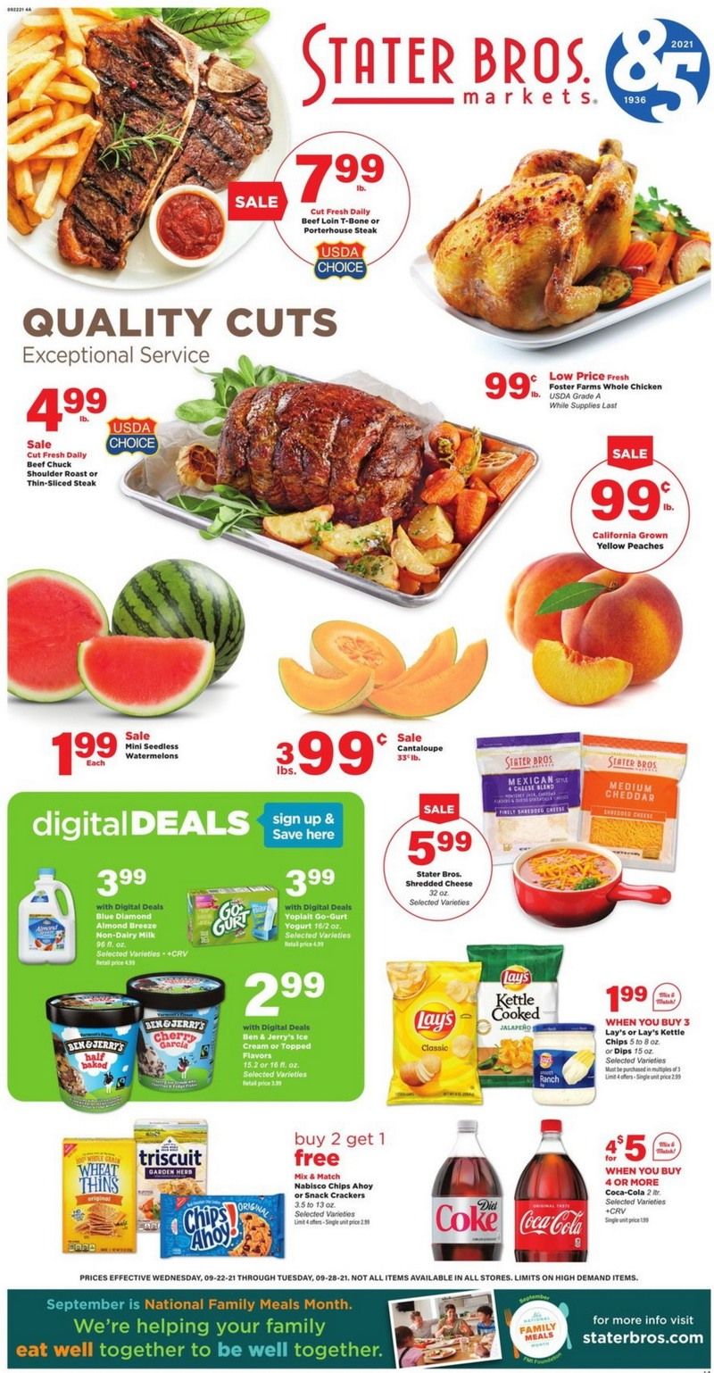 Stater Bros Weekly Ad Sep 22 Sep 28, 2021