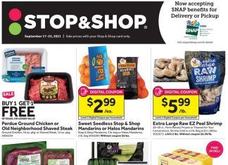 Stop & Shop Weekly Ad Sep 17 – Sep 23, 2021