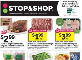 Stop & Shop Weekly Ad Sep 24 – Sep 30, 2021