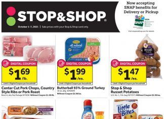 Stop & Shop Weekly Ad Oct 01 – Oct 07, 2021