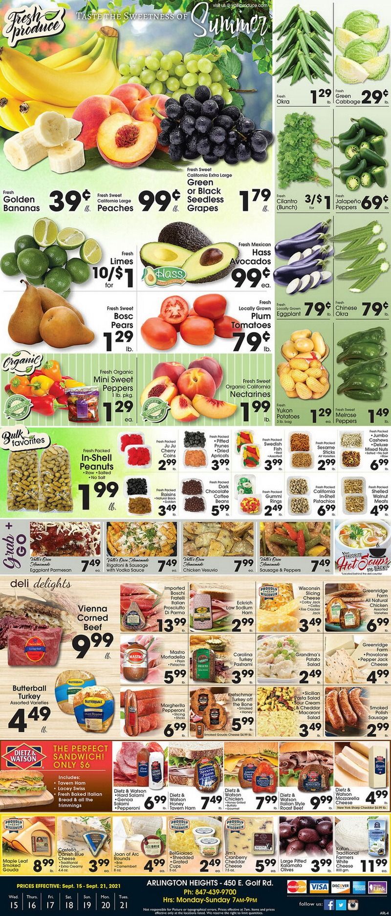 Valli Produce Weekly Ad Sep 15 Sep 21, 2021