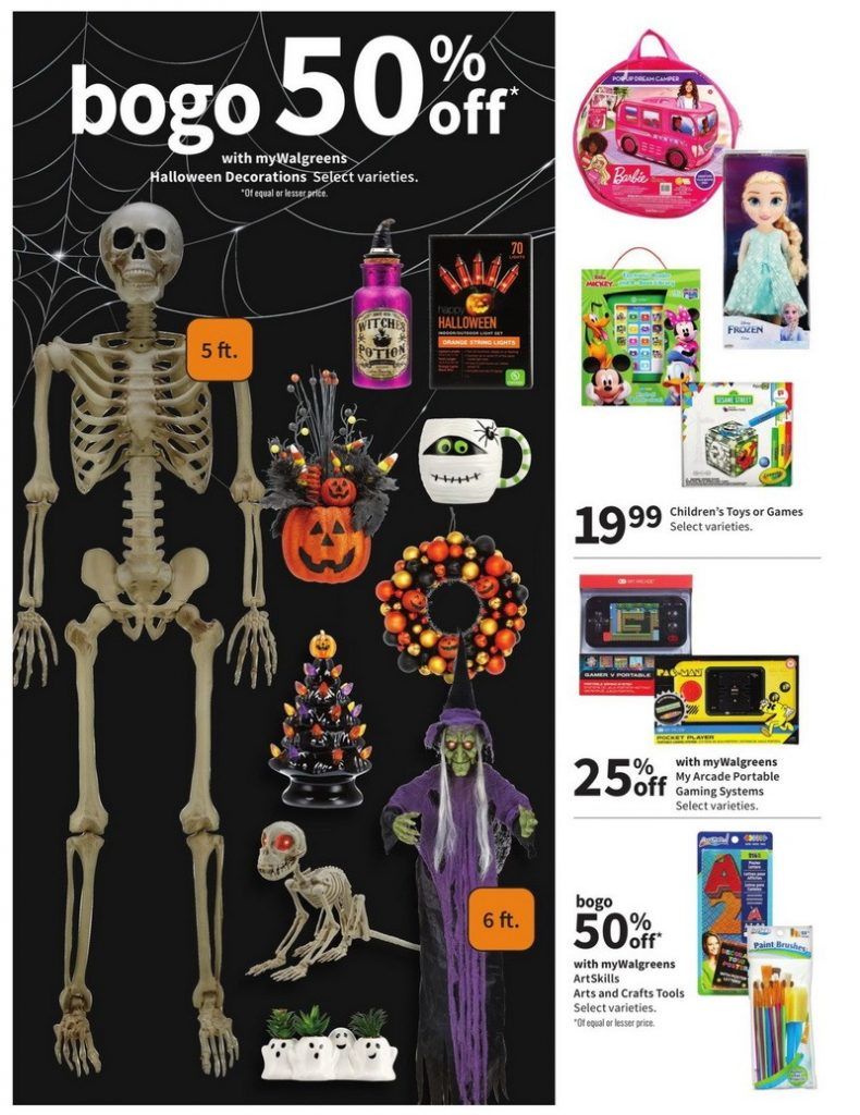 Walgreens Weekly Ad Sep 26 Oct 02, 2021 (Halloween Promotion Included)