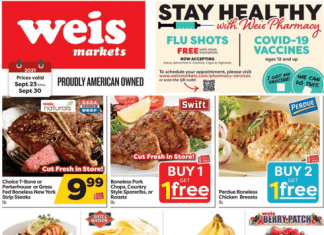 Weis Markets Weekly Sale Sep 23 – Sep 30, 2021
