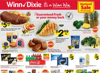 Winn-Dixie Weekly Ad Sep 29 – Oct 05, 2021